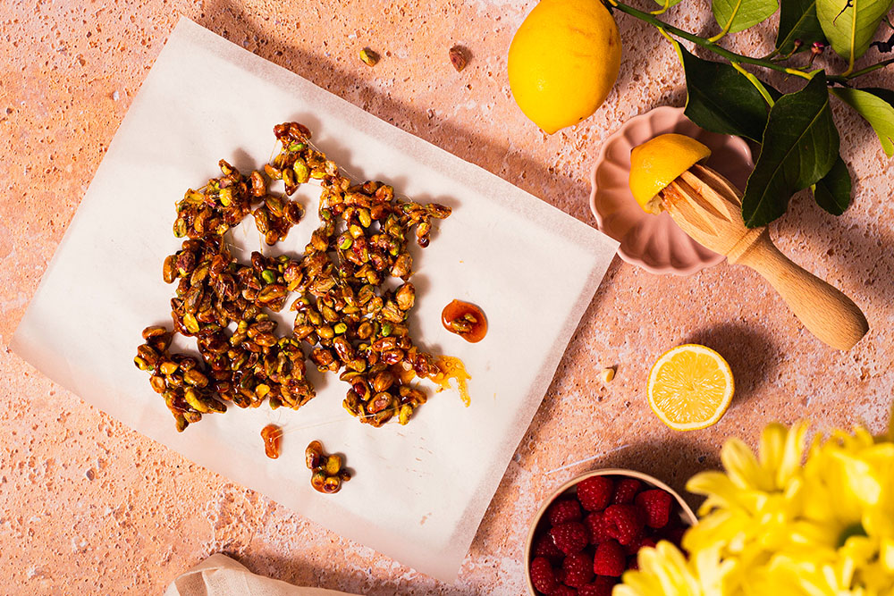 Pistachio praline
