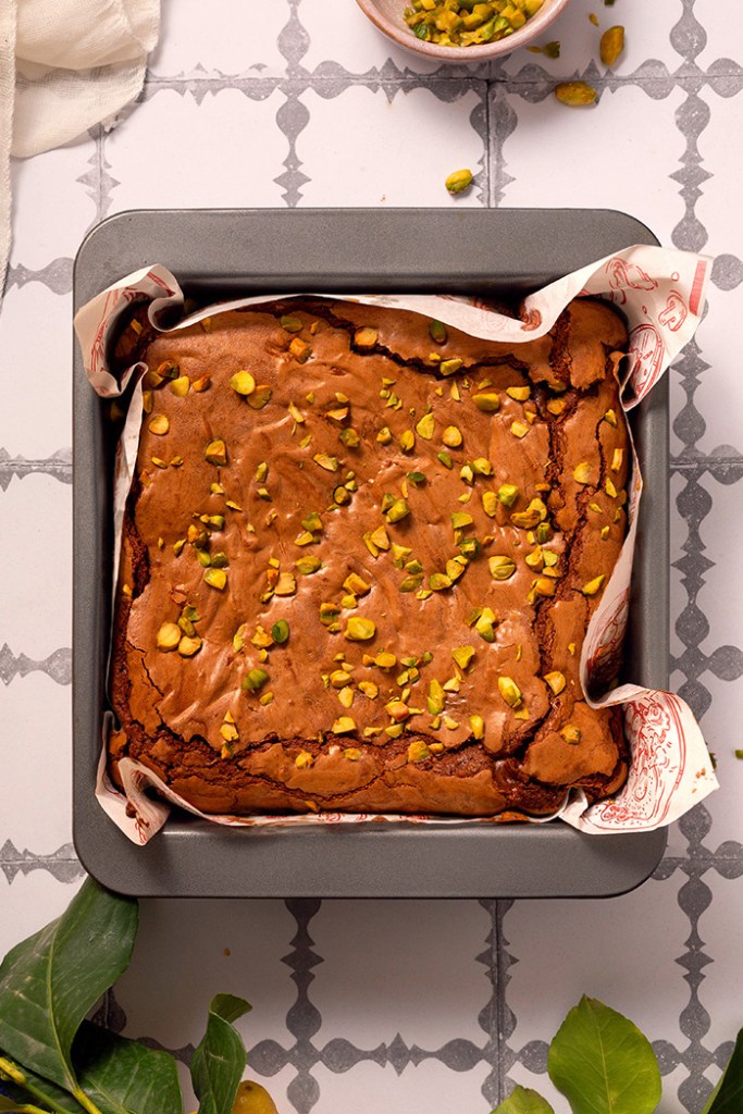 Decadent, one-pot, Tahini Cheesecake Brownies You’ll Love