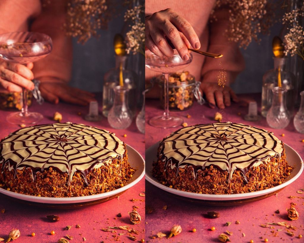 Esterhazy torte homemade